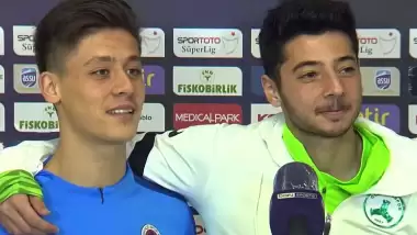 VİDEO | Muhammed Gümüşkaya ile Arda Güler: "Birkaç ay önce bu forma için ter döküyorduk"