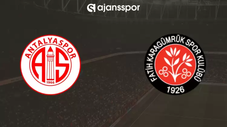 Antalyaspor 3-0 Fatih Karagümrük (Maç özeti)