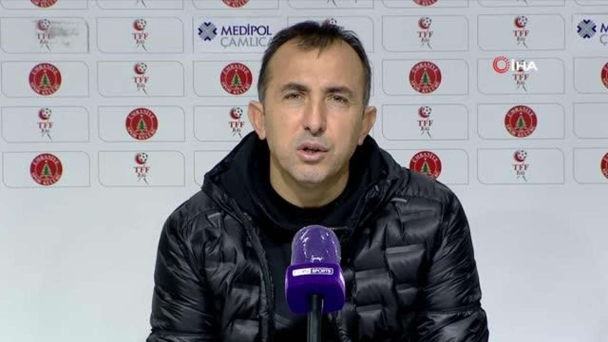 Ümraniyespor-Erzurumspor Maçı Sonrası Recep Uçar’dan Açıklama