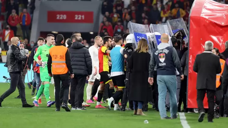 Göztepe-Galatasaray Maçı Soyunma Odası Olayları PFDK'ya Sevk Edilmedi