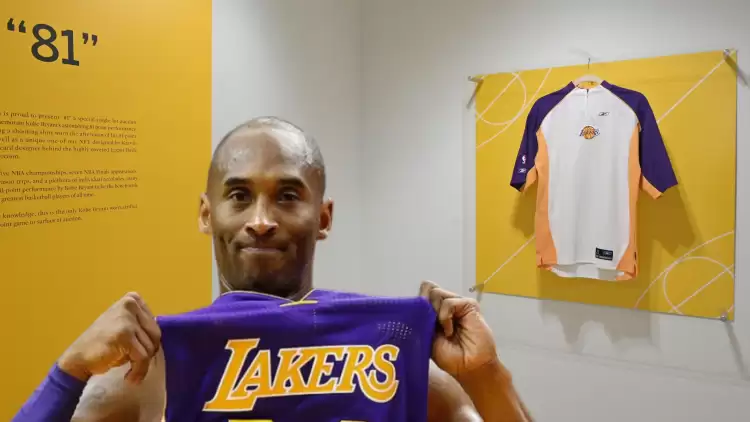 Kobe Bryant'ın ısınma tişörtü 277 bin dolara satıldı