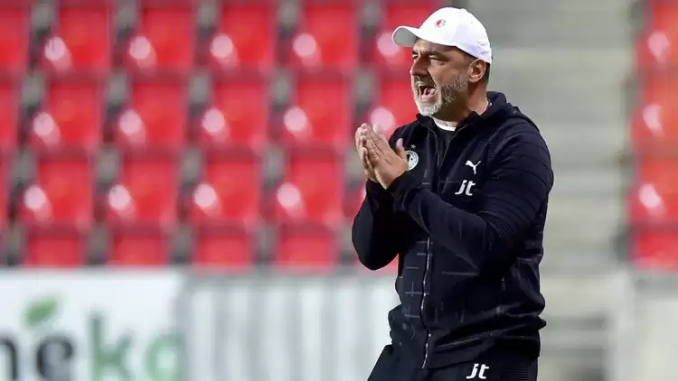 Slavia Prag teknik direktörü Trpisovsky'den Beşiktaş itirafı 