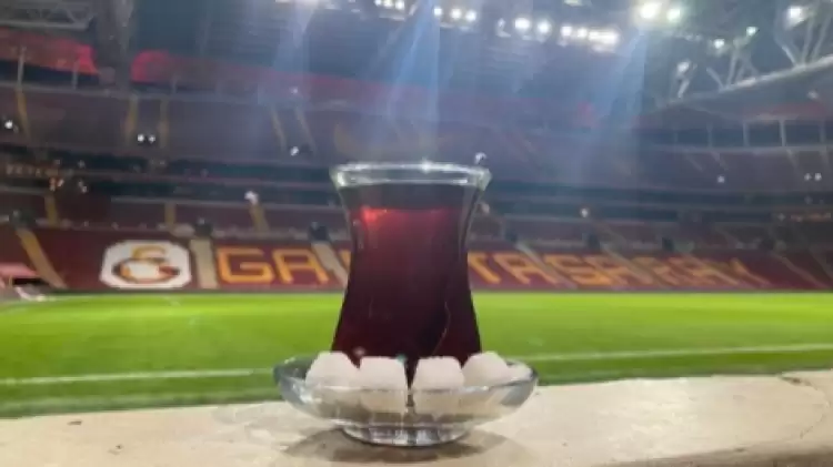 Galatasaray'dan 4 şekerli çay tweeti! 