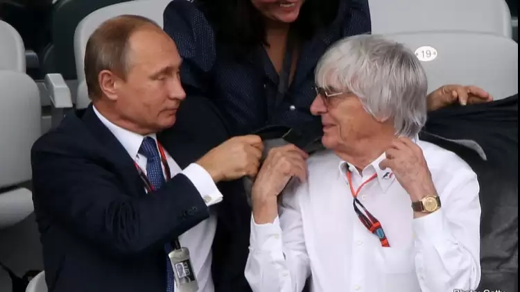 Formula 1'in eski patronu Ecclestone'dan Putin'e övgü: 'Onurlu kişi' 