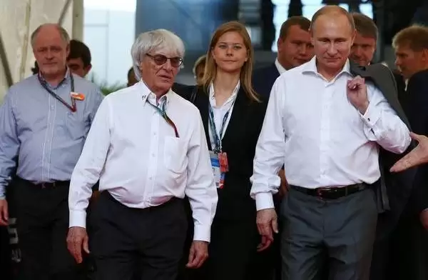 Formula 1'in Eski Patronu Ecclestone'dan Putin'e övgü: 'Onurlu Kişi'