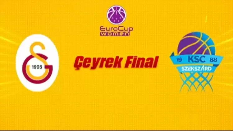 Galatasaray'ın EuroCup Women Çeyrek Finali'ndeki rakibi Szekszard Oldu! 