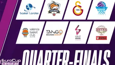 FIBA Kadınlar Avrupa Kupası'nda çeyrek final eşleşmeleri belli oldu
