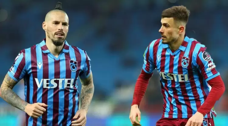 Trabzonspor'da Dorukhan ve Hamsik'de son durum