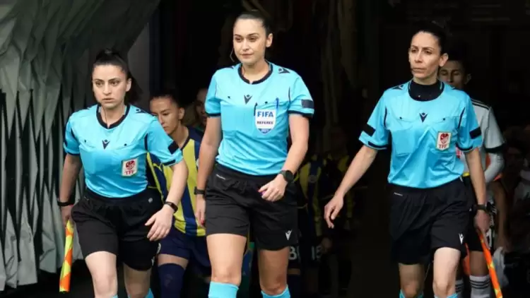 8 Mart Dünya Kadınlar Günü'nde Süper Lig'de 3 Maça Kadın Hakem Atandı