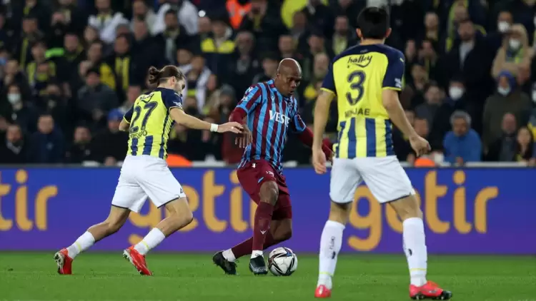 Fenerbahçe 1-1 Trabzonspor (Maç Sonucu - Özet)