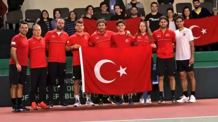 A Milli Erkek Tenis Takımı'ndan tarihi başarı