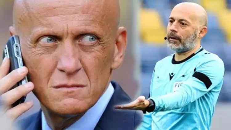 FIFA ve UEFA'dan Cüneyt Çakır tepkisi! Pierluigi Collina telefonla aradı