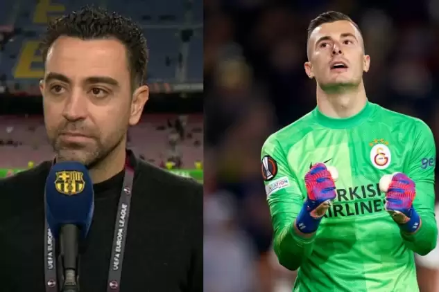 Xavi, maçın kahramanı İnaki Pena'ya hayran kaldı! 