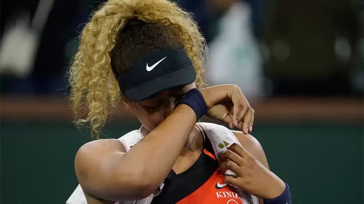 Naomi Osaka, Indian Wells Turnuvasına Gözyaşlarıyla Veda Etti