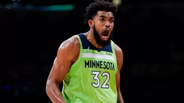 Karl-Anthony Towns 60 sayıyla Minnesota Timberwolves'a galibiyeti getirdi