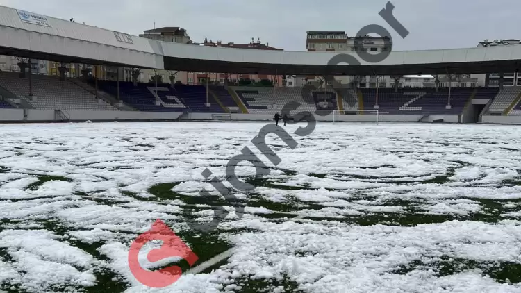 Beşiktaş’ın maçı ikinci kez ertelendi! Şaşırtıcı görüntü...