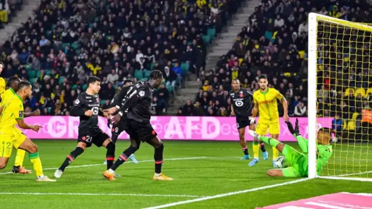 Nantes 0-1 Lille (Maç Sonucu- Özet)