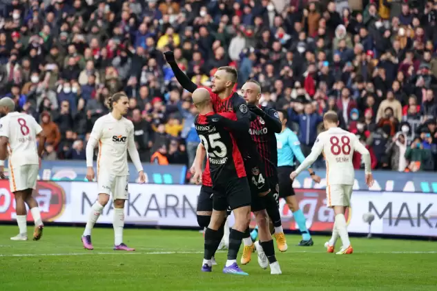 Gaziantep FK 3-1 Galatasaray (Maç Sonucu-Özet)