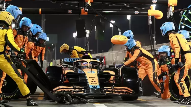 Bahreyn GP'de en hızlı pit stopu McLaren mekanikerleri gerçekleştirdi