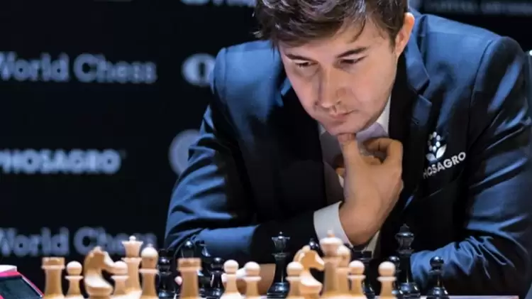 Rusya'ya destek veren Satranç ustası Sergey Karjakin 6 ay men edildi!