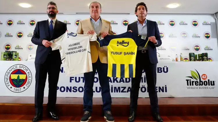 Fenerbahçe İle Tirebolu42 Çay Arasında Sponsorluk Sözleşmesi İmzalandı