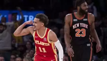 Trae Young 45 sayı attı, Hawks kazandı!