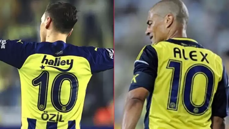 Alex de Souza ve Mesut Özil... 10'ların sonu aynı oldu!