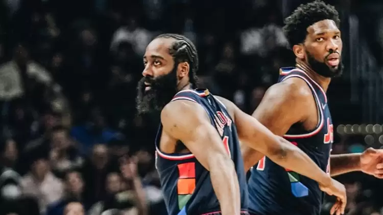 NBA'de Harden ve Embiid "double-double" Yaptı, 76ers Kazandı