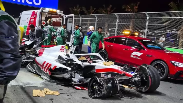 Formula 1 Haberleri | Suudi Arabistan GP'de Mick Schumacher'in kazası