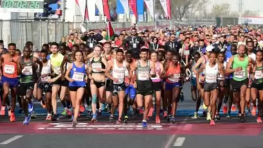 N Kolay İstanbul Yarı Maratonu'nda Kenyalılar esti!