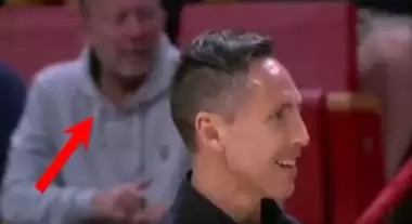 VİDEO - Sergen Yalçın böyle görüntülendi! "Hocam ne işin var oralarda..."