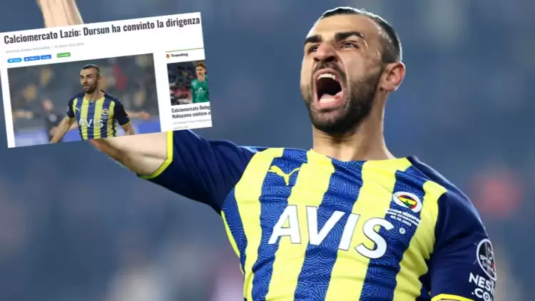 Fenerbahçeli Serdar Dursun Lazio'nun transfer gündeminde
