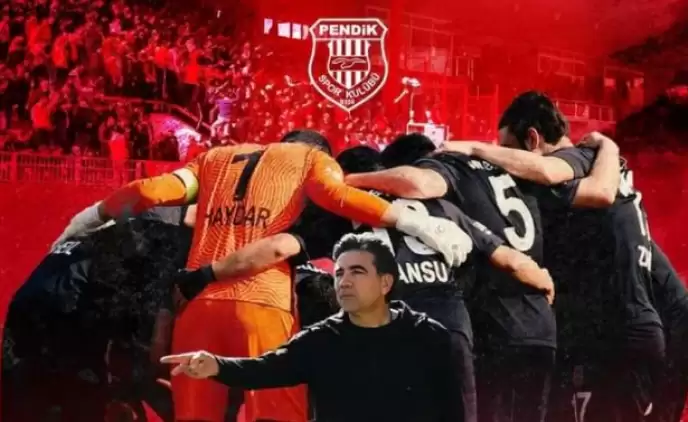 TFF 2. Lig'de Pendikspor bitime 5 hafta kala şampiyonluğunu ilan etti 