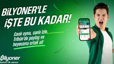 Bilyoner’le izle, oyna ve paylaş; işte bu kadar!  