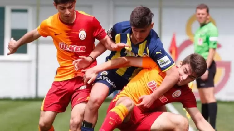 U17 Galatasaray Fenerbahçe derbisinde gülen taraf sarı lacivertliler 