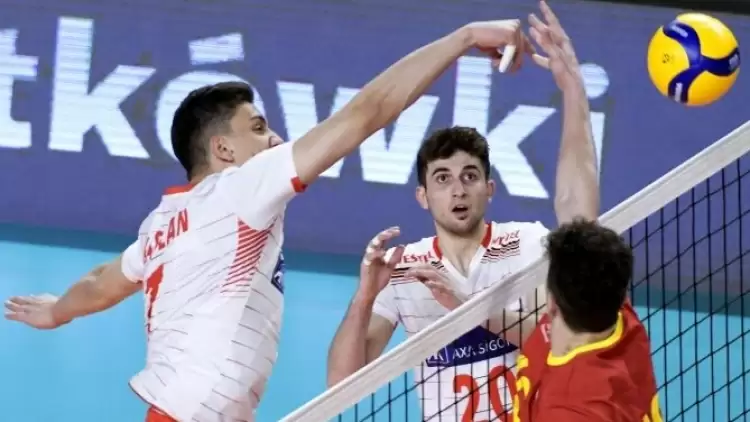 Türkiye 20 Yaş Altı Erkek Milli Voleybol Takımı İspanya'ya 3-1 Kaybetti