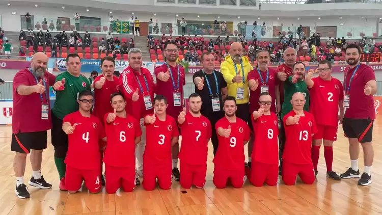 Down Futsal Milli Takımımız, Portekiz'i Yenerek Dünya Üçüncüsü Oldu