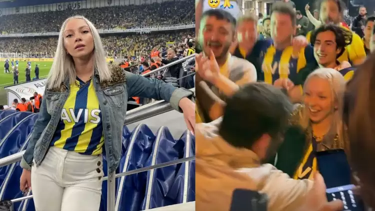 Şarkıcı Ece Seçkin Derbi Galibiyetini Kadıköy Sokaklarında Kutladı