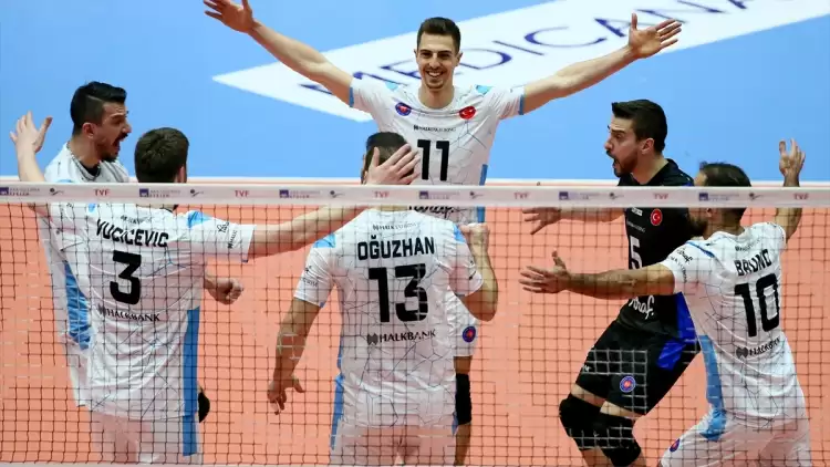 Arkas Spor  Halkbank: 2-3 | Seride Durum 1-1 Oldu