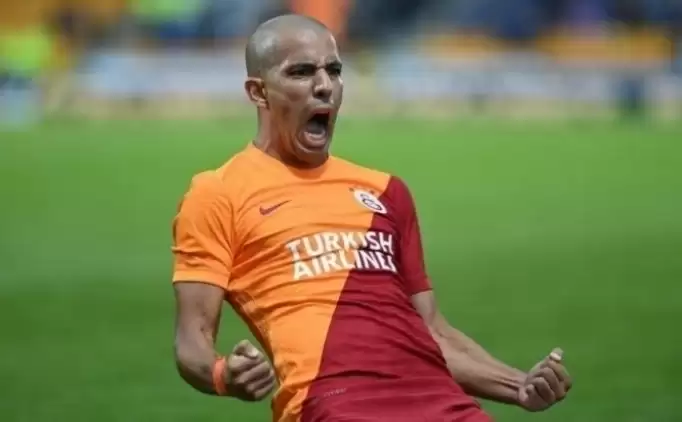 Galatasaray'da Sofiane Feghouli Kondisyonerler Eşliğinde Çalıştı