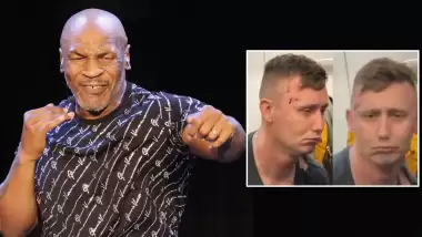 VİDEO - Mike Tyson uçakta kendini kaybetti, yumruklarını konuşturdu! 