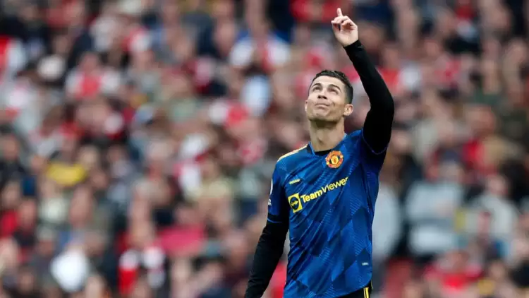 Arsenal - Manchester United maçında Cristiano Ronaldo, golle döndü