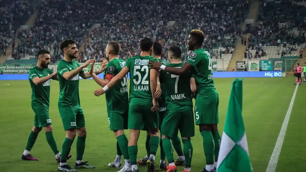 Bursaspor - Denizlispor: 1-0 (MAÇ SONUCU - ÖZET)
