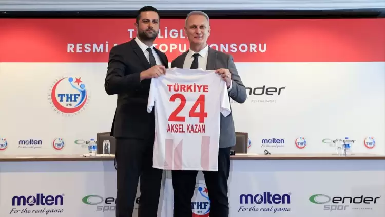 Türkiye Hentbol Federasyonu ile Molten arasında sponsorluk anlaşması yapıldı
