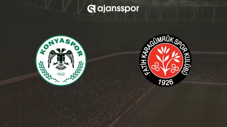 Konyaspor-Fatih Karagümrük: 1-2 (Maç Sonucu-Özet)