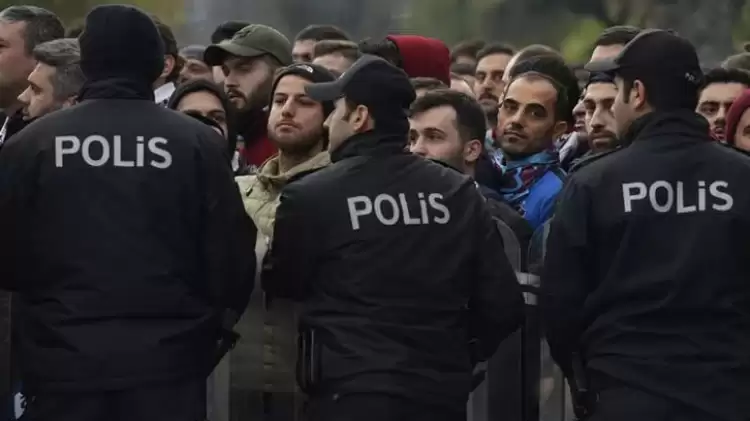 Trabzonspor'un Şampiyonluk Maçında Polis Prova Yaptı