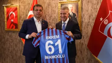 Ekrem İmamoğlu'ndan Trabzonspor'a ziyaret