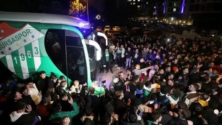 Frutti Extra Bursaspor'a coşkulu karşılama