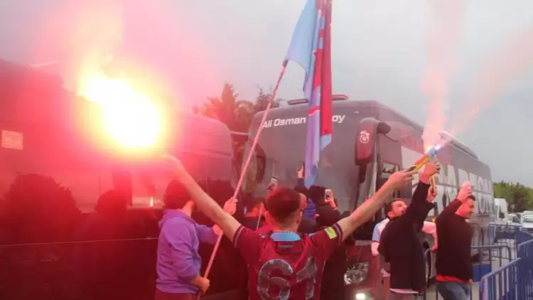 Trabzonspor, Hatay’da coşku ile karşılandı