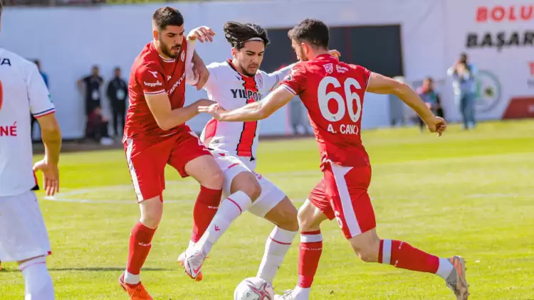 Boluspor - Samsunspor: 2-1 (Maç Sonucu-Özet)